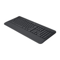 Logitech 920-010912, Volle Größe (100%), Kabellos, Bluetooth, Membran Key Switch, QWERTZ, Graphit