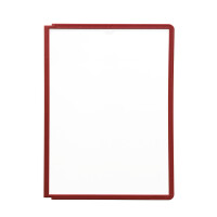Durable SHERPA PANEL A4, Rahmen, Rot, Polypropylen (PP), A4