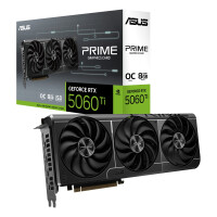 ASUS Prime -RTX5060TI-O8G, GeForce RTX 5060 Ti, 8 GB, GDDR7, 128 Bit, 7680 x 4320 Pixel, PCI Express 5.0