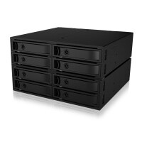 ICY BOX IB-2281SAS-12G, 1,52 kg, Schwarz