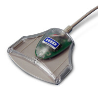 ASSA ABLOY HID Identity OMNIKEY 3021, USB 2.0, Grau, Transparent, 48 g