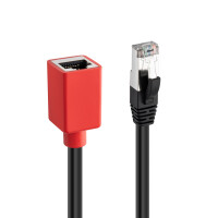 Lindy 0.2m RJ45 Kat6A Kabel\r\nCAT 6A-Koppler