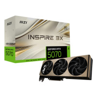 MSI GeForce RTX 5070 12G INSPIRE 3X OC, GeForce RTX 5070,...