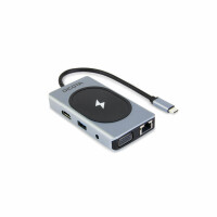 Dicota D32059, USB Typ-C, HDMI, RJ-45, USB 4 Type-A, USB...
