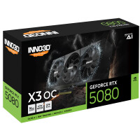 Inno3D GeForce RTX 5080 X3 OS, GeForce RTX 5080, 16 GB,...
