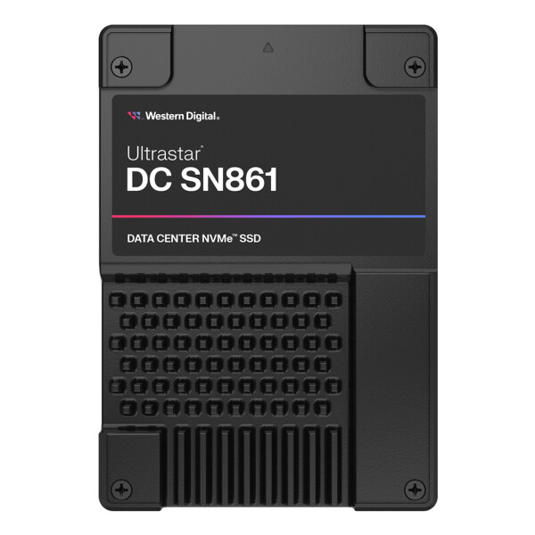 WD Ultrastar DC SN861, 3,84 TB, U.2, 13700 MB/s