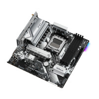 ASRock A620M Pro RS WiFi, AMD, Sockel AM5, AMD Ryzen 7000 Series, DDR5-SDRAM, 128 GB, DIMM
