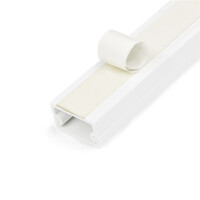 StarTech.com 1m Kabelkanal Selbstklebend, 19x11mm, PVC,...
