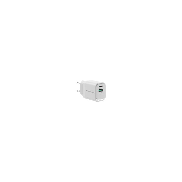 Conceptronic Ladegerät 2Port GaN USB-C/-A 33WPD3.0/PPS ws