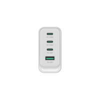 Conceptronic ALTHEA22W100 4-Port 100W GaN USB-PD-Ladegerät, USB-C x 3, USB-A x 1, QC 3.0, PPS, PD 3.0, Drinnen, AC, 20 V, Weiß