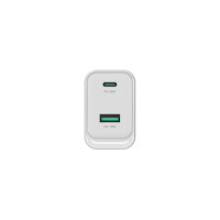 Conceptronic ALTHEA20W45 2-Port 45W GaN USB-PD-Ladegerät, USB-C x 1, USB-A x 1, QC 3.0, PPS, PD 3.0, Drinnen, AC, 20 V, Weiß