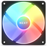 NZXT F120 RGB Core, Ventilator, 12 cm, 500 RPM, 1800 RPM, 33,88 dB, Schwarz