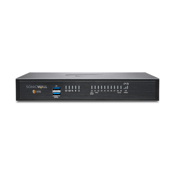 SonicWALL TZ570, 4 Gbit/s, 1,8 Gbit/s, 2500 Mbit/s, 750 Mbit/s, 44,7 BTU/h, BGP, OSPF, RIP-1, RIP-2