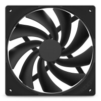 NZXT F140Q schwarz 140 mm - Gehäuse-Lüfter - 29,8 dB