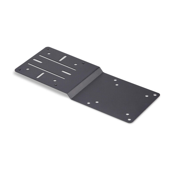 StarTech.com VESA Halterung für Mini Pc/NUC/Thin Clients oder Docking Stationen, VESA Adapterplatte, VESA 75x75/100x100 Kompatibel, Monitor-Stativ CPU-Halterung, SFF, 75 x 75,100 x 100 mm, Schwarz, Stahl, Schraube