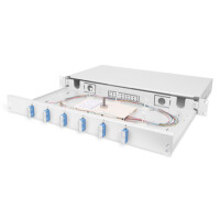 DIGITUS LWL Spleißbox, bestückt, SC, OS2