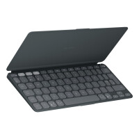 Logitech 920-012984, Mini, Kabellos, Bluetooth, Scherenschalter, QWERTY, Graphit