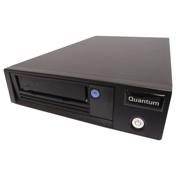 Quantum LSC33-ATDX-L8NA, Speicherlaufwerk, Bandkartusche, Serial Attached SCSI (SAS), 2.5:1, LTO, Schwarz