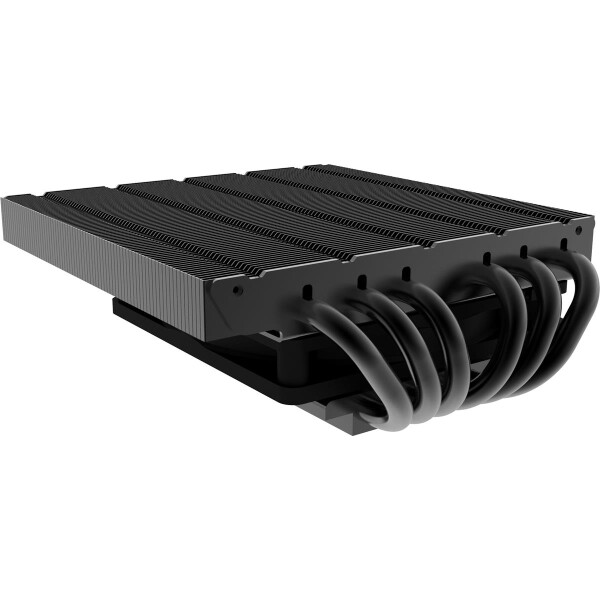 EKL Alpenföhn Black Ridge, Kühler, 9,2 cm, 800 RPM, 2800 RPM, 80,03 m³/h, Schwarz