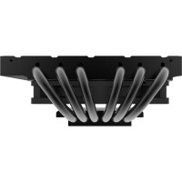 EKL Alpenföhn Black Ridge, Kühler, 9,2 cm, 800 RPM, 2800 RPM, 80,03 m³/h, Schwarz