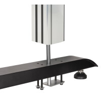 B-TECH BT8380, Basis, Schwarz, Metall, 107 - 125 mm, 86...