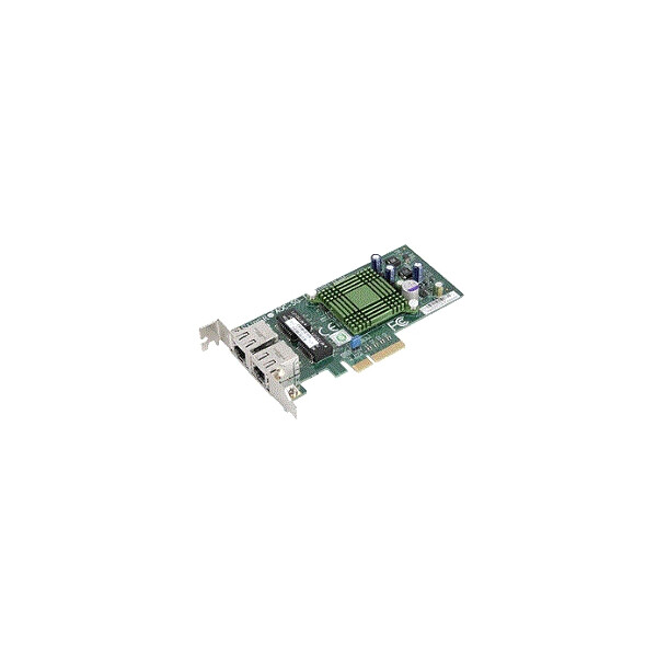 Supermicro i350AM2 NIC Netzwerkkarte Dual-Port RJ-45 Gbit LP AOC-SGP-i2-B Bulk - Netzwerkkarte