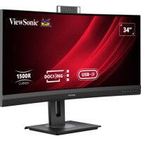 ViewSonic VG3457CV, 86,4 cm (34"), 3440 x 1440 Pixel, UltraWide Quad HD, LED, 5 ms, Schwarz