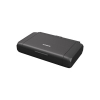 Canon MAXIFY BX110 mit Akku, mobiler Tintenstrahldrucker, Farbe, 4800 x 1200 DPI, 2, A4, Doppelseitiger Druck, OLED