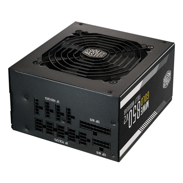Cooler Master MWE Gold 850 V2 ATX 3.1, 850 W, 100 - 240 V, 50/60 Hz, 6 - 12 A, Aktiv, 100 W