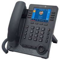 Alcatel M7s, IP-Telefon, Grau, Kabelgebundenes Mobilteil, IP52, Im Band, 1000 Eintragungen