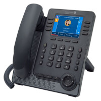 Alcatel M7s, IP-Telefon, Grau, Kabelgebundenes Mobilteil, IP52, Im Band, Tasten