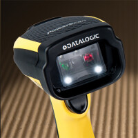 Datalogic PowerScan 9501, Tragbares Barcodelesegerät, 2D, Laser, GS1 DataBar, Aztec Code, Datenmatrix, Han Xin, MaxiCode, Micro QR Code, QR Code, 9 cm