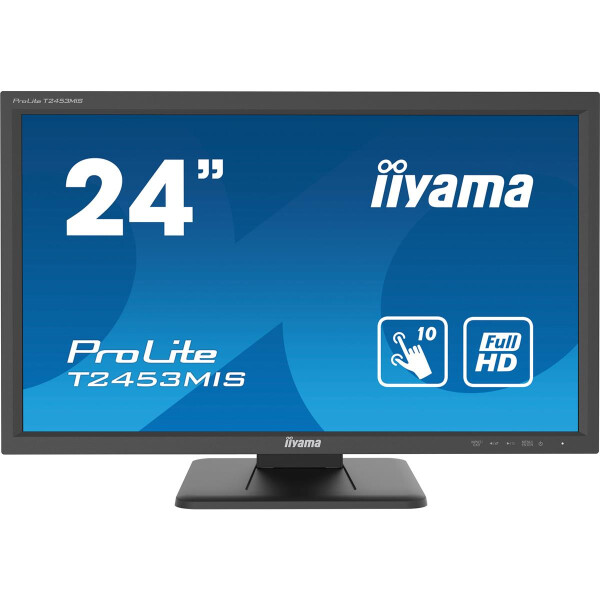 Iiyama ProLite T2453MIS-B1, 59,9 cm (23.6"), 1920 x 1080 Pixel, Full HD, LED, 4 ms, Schwarz