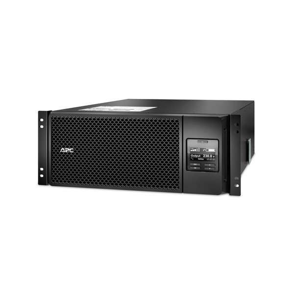 APC Smart-UPS SRT 6000 VA, Rackmontage, 230 V, Marine, Doppelwandler (Online), 6 kVA, 6000 W, Sine, 160 V, 275 V