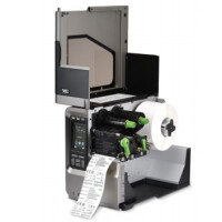 TSC MX240P, Direkt Wärme/Wärmeübertragung, 203 x 203 DPI, 457 mm/sek, Kabelgebunden, Schwarz, Grau