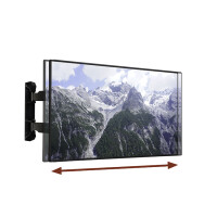 B-TECH BT8226, 35 kg, 165,1 cm (65"), 600 x 400 mm, -3 - 14°, 180°