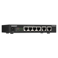 QNAP QSW-2104-2T-R2, Unmanaged, 10G Ethernet (100/1000/10000), Desktop