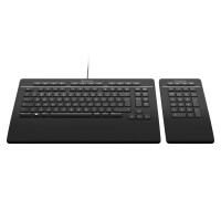 3Dconnexion Keyboard Pro with Numpad, Volle...