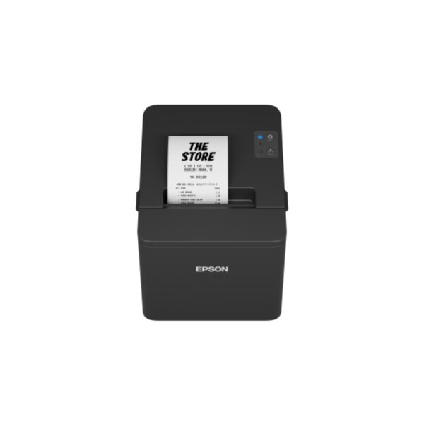 Epson TM T 20IV - Ethernet+ USB-B+ USB-A - schwarz - inkl. Netzteil