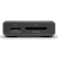 SanDisk PRO-READER, MicroSD (TransFlash), SD, Schwarz, Grau, USB 3.2 Gen 2 (3.1 Gen 2) Type-C, 60 mm, 115,3 mm, 19,1 mm