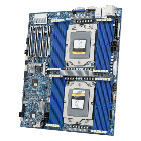 Gigabyte Mainboard MZ73-LM0 REV 3.0 AMD EPYC E-ATX Dual Sockel SP5 Single - Mainboard - E-ATX
