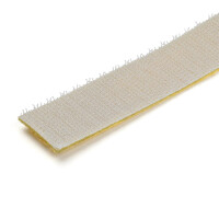 StarTech.com 7,6 m Klettbandrolle - Wiederverwendbare Zuschneidbare Klettkabelbinder - Industrielle Klettverschluss Rolle / Klettband Rolle - Klettbänder für Kabelmanagement - Gelb, Kabelbinder mit Klettverschluss, Nylon, Gelb, -10 - 80 °C, 7600 mm, 19 mm