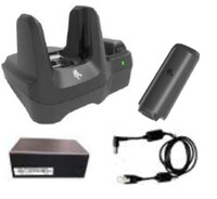Zebra MC22/MC27 Charge and comm kit includes single-slot charge/communication cradle