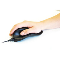 Bakker HandShoeMouse Righthanded Small, rechts, Optisch,...