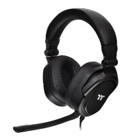 Thermaltake Argent H5 Stereo, Kabelgebunden, Gaming, 20 - 20000 Hz, 370 g, Kopfhörer, Schwarz