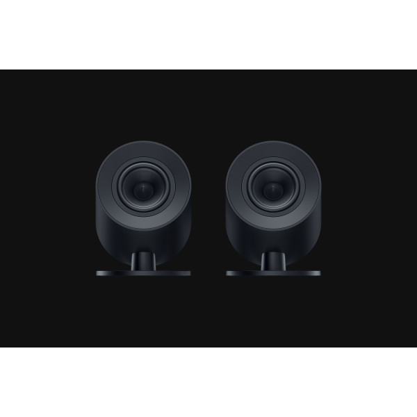 Razer Nommo V2 X, Voller Bereich, 2.0 Kanäle, Verkabelt & Kabellos, 75 - 20000 Hz, Schwarz