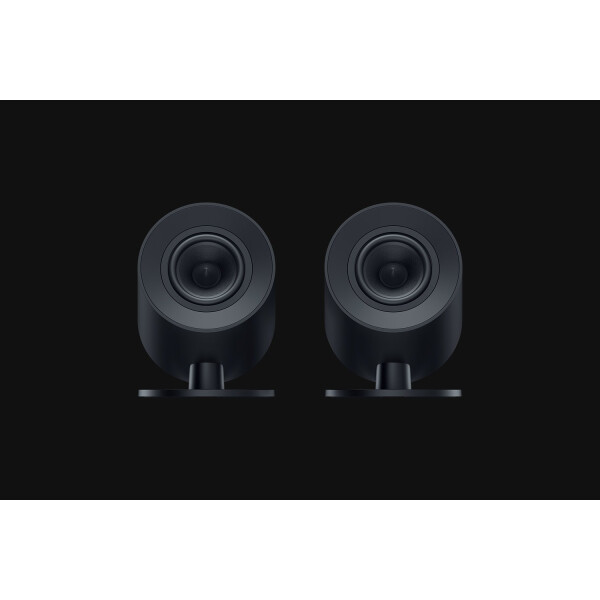 Razer Nommo V2 X, Voller Bereich, 2.0 Kanäle, Verkabelt & Kabellos, 75 - 20000 Hz, Schwarz
