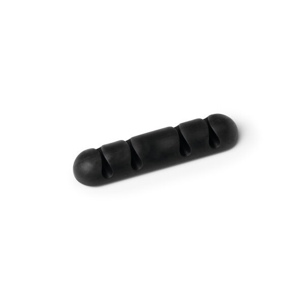 Durable Cavoline Clip 4, Kabelhalter, Tisch/Bank, Kunststoff, Schwarz