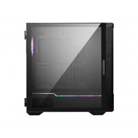 MSI MPG VELOX 100P AIRFLOW, Midi Tower, PC, Schwarz, ATX, Gaming, 3x 120 mm