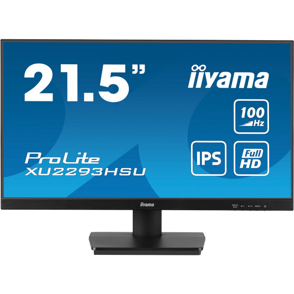 Iiyama ProLite XU2293HSU-B6, 54,6 cm (21.5"), 1920 x 1080 Pixel, Full HD, LED, 1 ms, Schwarz